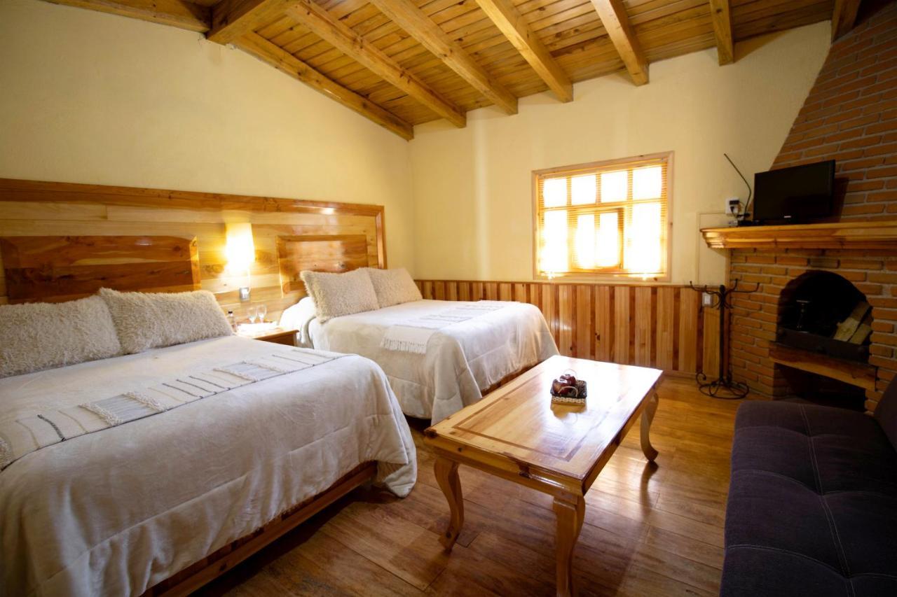 Cabanas Rancho El Mayab Zacatlán Exteriör bild