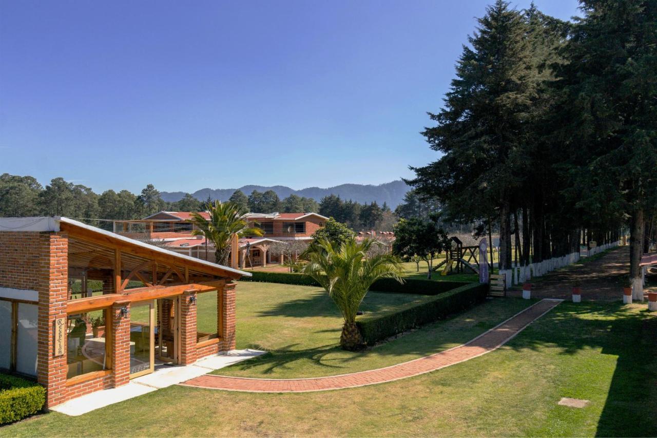 Cabanas Rancho El Mayab Zacatlán Exteriör bild